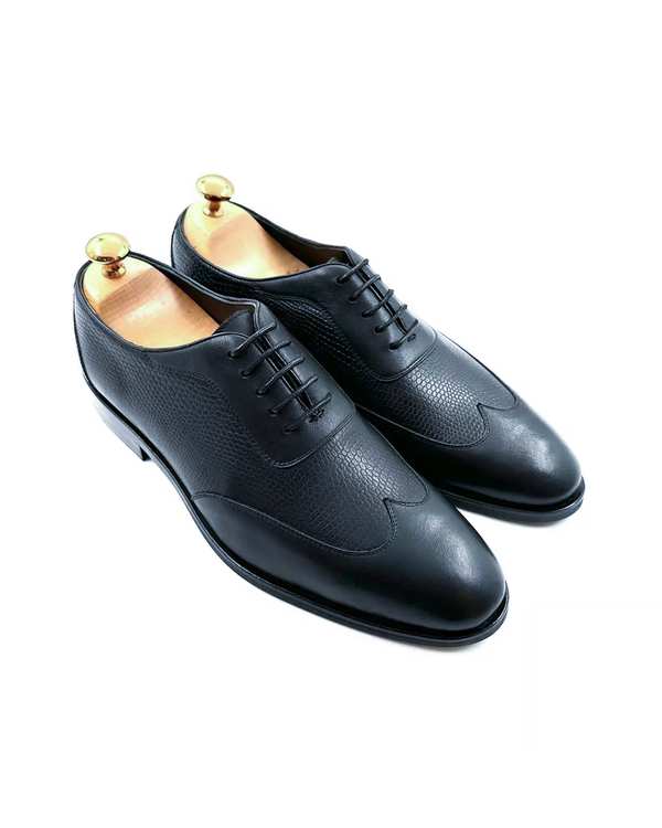 کفش چرم مردانه رسمی هشترک دست دوز میخچی Mikhchi Leather مدل M112 - تصویر 2