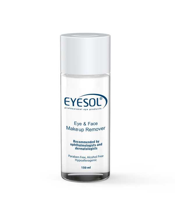 محلول پاک کننده آرایش چشم و صورت آیسول Eyesol حجم 150ml