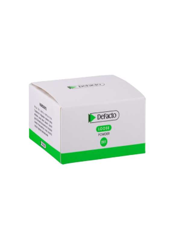 پودر فیکساتور رنگی دیفکتو Defacto شماره D01 - تصویر 4