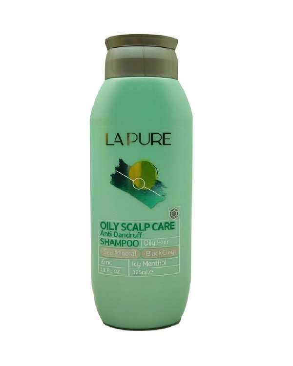 شامپو ضد شوره موی چرب تا معمولی لپیور Lapure حجم 325ml
