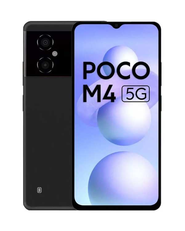 گوشی موبایل شیائومی مدل Poco M4 5G دو سیم کارت ظرفیت 128 گیگابایت و رم 6 گیگابایت مشکی