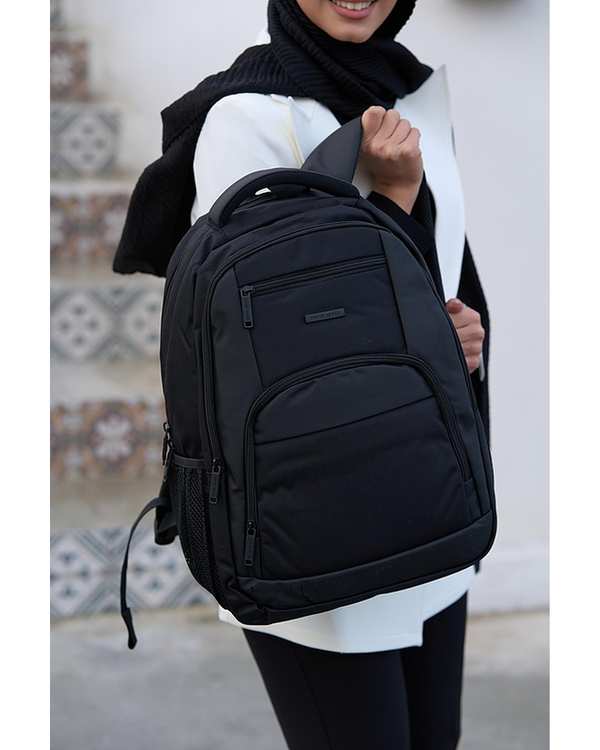 کوله پشتی مشکی دیوید جونز David Jones مدل PC-044 - تصویر 5