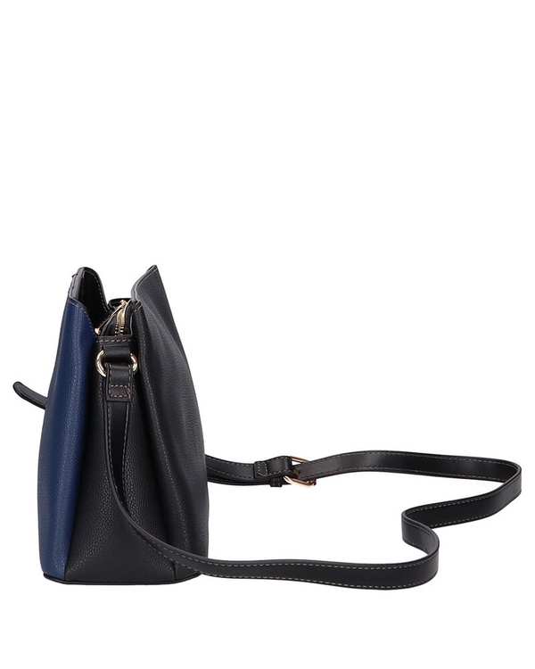 کیف دوشی زنانه کیف زنانه دوشی مشکی دیوید جونز David Jones مدل 1-7012 - تصویر 2