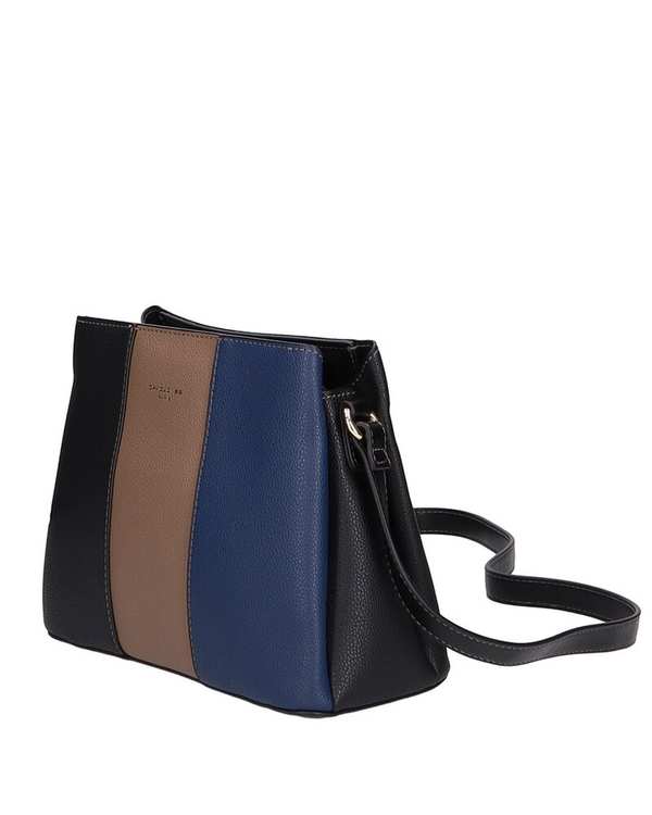 کیف دوشی زنانه کیف زنانه دوشی مشکی دیوید جونز David Jones مدل 1-7012 - تصویر 3