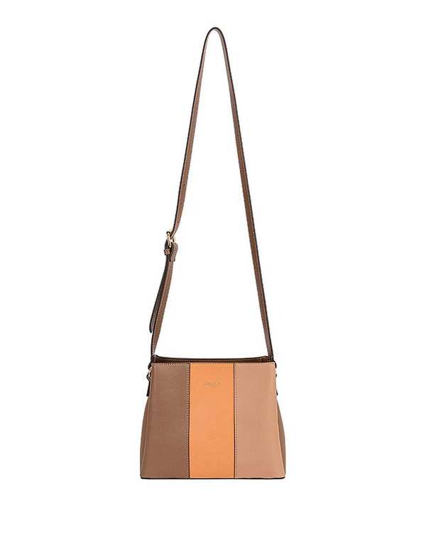 کیف دوشی زنانه کیف زنانه دوشی نسکافه ای دیوید جونز David Jones مدل 1-7012 - تصویر 2