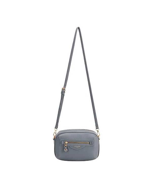 کیف دوشی زنانه کیف زنانه دوشی آبی طوسی دیوید جونز David Jones مدل 1-7019 - تصویر 7