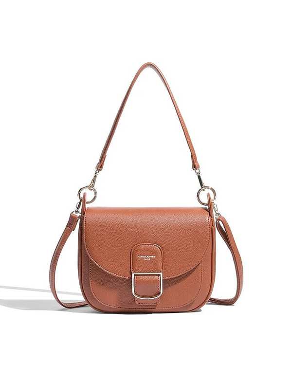 کیف دوشی زنانه کیف زنانه دستی عسلی دیوید جونز David Jones مدل CM6831 - تصویر 7