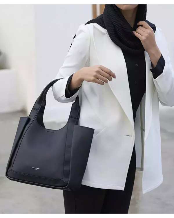 کیف دوشی زنانه کیف زنانه دستی مشکی دیوید جونز David Jones مدل CM6673 - تصویر 2