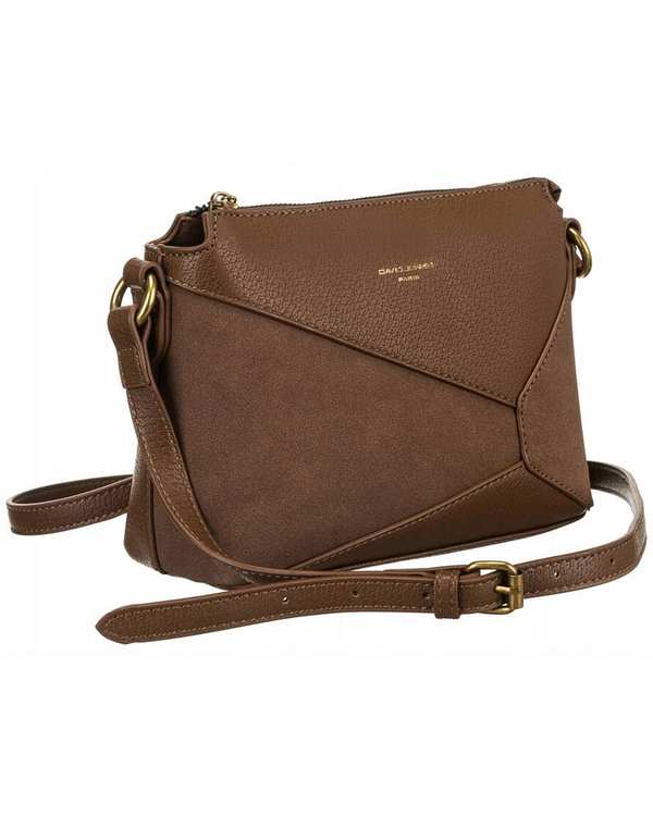 کیف زنانه دوشی شکلاتی دیوید جونز David Jones مدل 7001-1