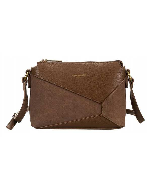 کیف دوشی زنانه کیف زنانه دوشی شکلاتی دیوید جونز David Jones مدل 7001-1 - تصویر 6