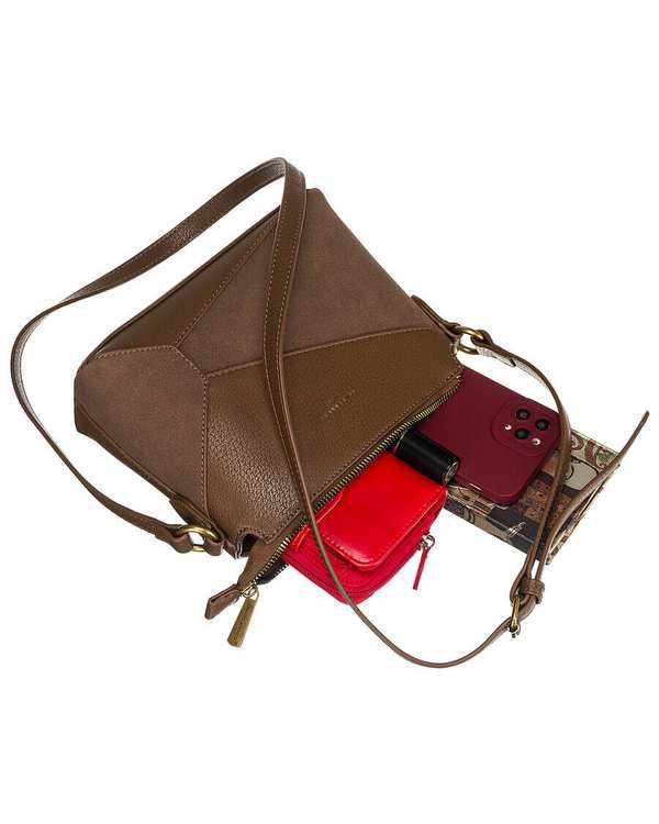 کیف دوشی زنانه کیف زنانه دوشی شکلاتی دیوید جونز David Jones مدل 7001-1 - تصویر 8