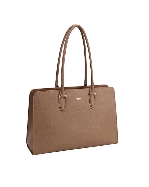 کیف زنانه دستی نسکافه ای دیوید جونز David Jones مدل CM6729