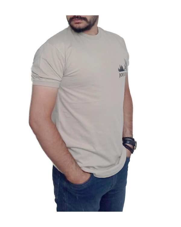 تی شرت مردانه یقه گرد کرم دیورسو Diverso کد 4420
