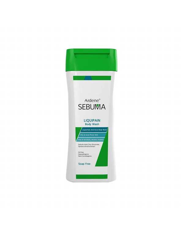 مایع شوینده غیر صابونی بدن آردن سبوما Ardene Sebuma مدل Liquipain حجم 250ml