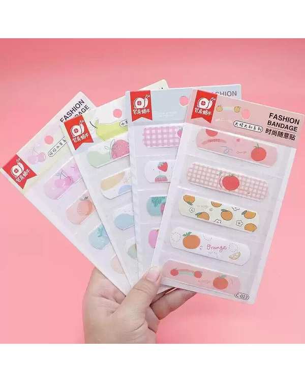 بهداشت و سلامت عمومی چسب زخم ضد آب فانتزی Fashion Bandage بسته 5 عددی برند متفرقه - تصویر 3