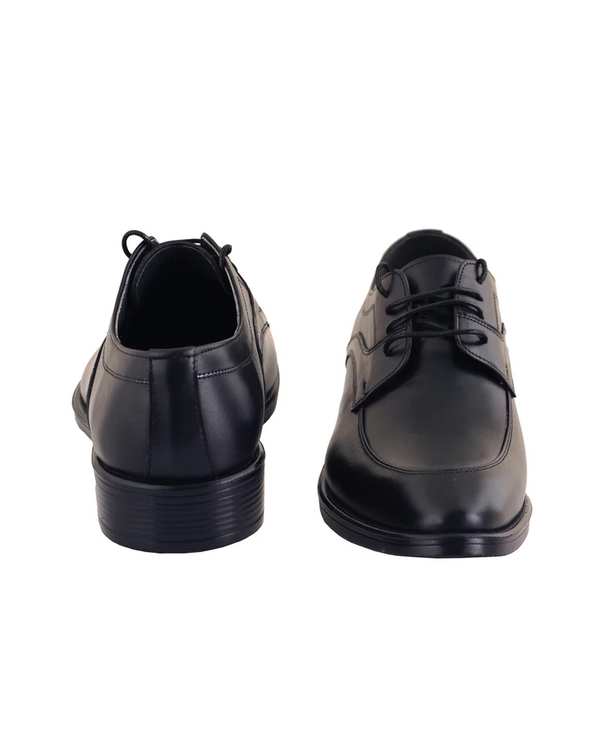 کفش چرم مردانه رسمی مشکی چرم بارز Charm Barez مدل DK330 - تصویر 3