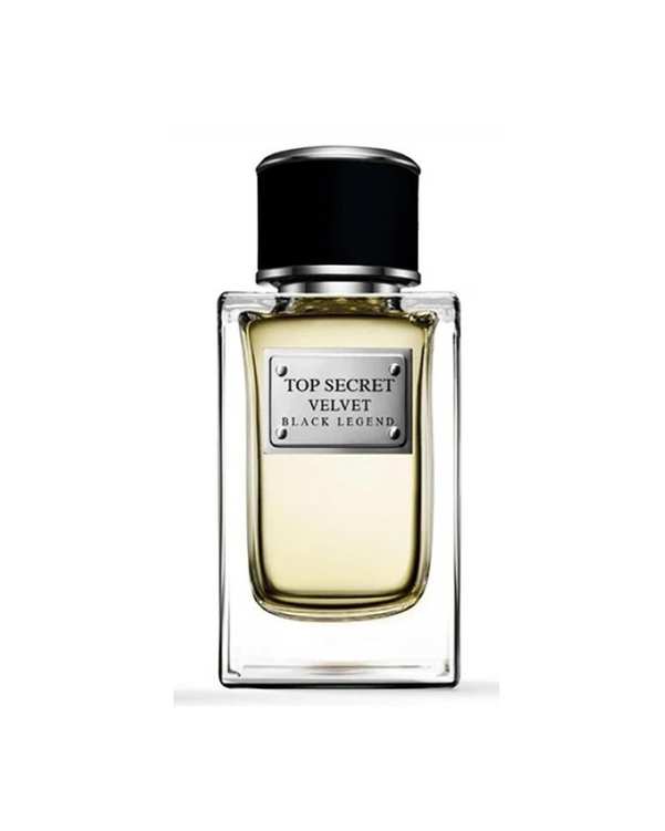 عطر مردانه تاپ سکرت Top Secret مدل بلک لجند Black Legend حجم 100ml