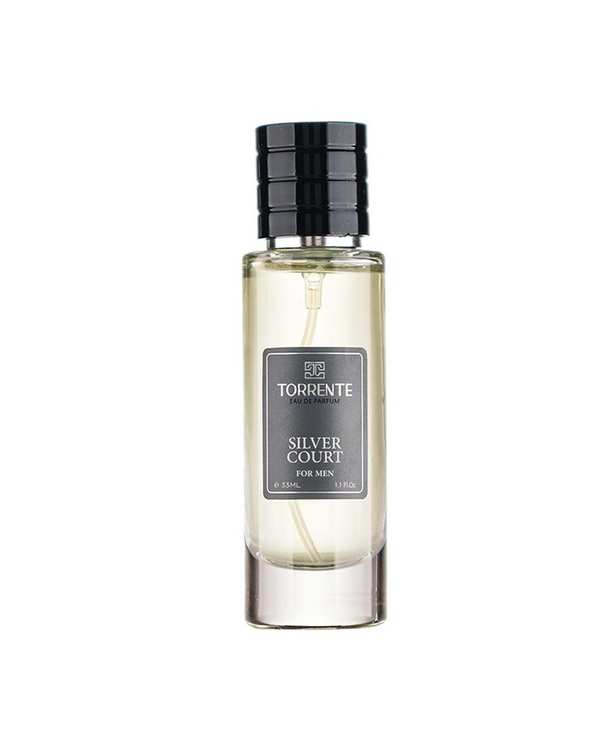 عطر جیبی مردانه تورنته Torrente مدل سیلور کورت Silver Court حجم 33ml