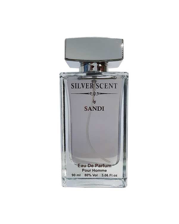 عطر مردانه سندی Sandi مدل سیلور سنت Silver Scent حجم 90ml