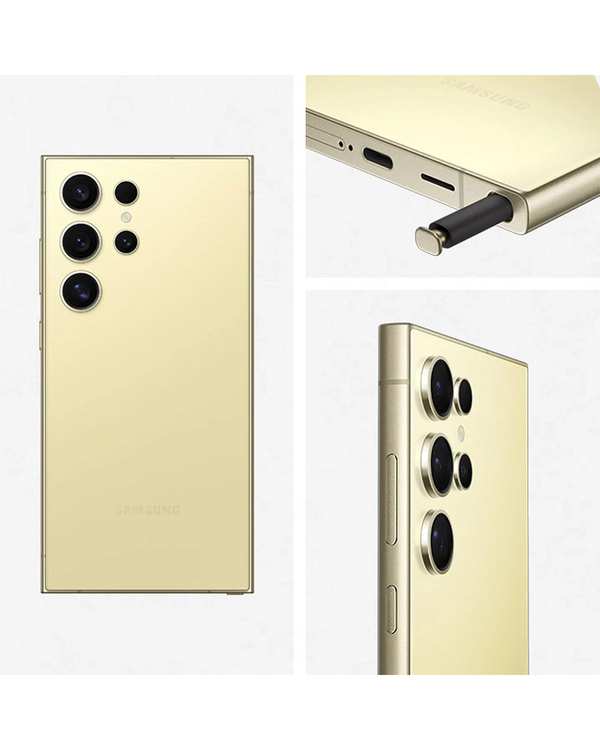 گوشی موبایل سامسونگ مدل Galaxy S24 Ultra دو سیم کارت ظرفیت 256 گیگابایت و رم 12 گیگابایت زرد - تصویر 5