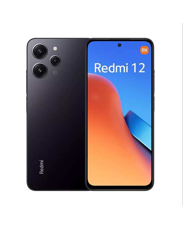 گوشی موبایل شیائومی مدل Redmi 12 دو سیم کارت ظرفیت 128 گیگابایت و رم 8 گیگابایت مشکی