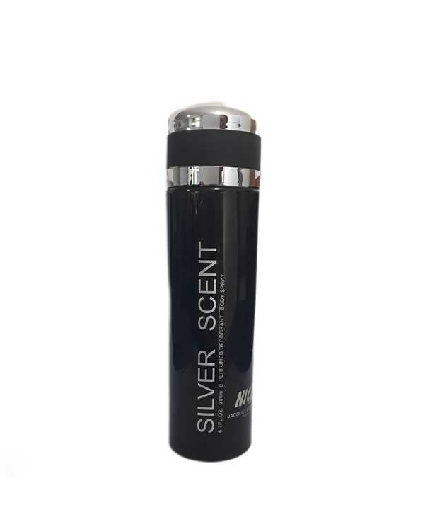 اسپری بدن مردانه نایس پاپت Nice Puppet مدل Silver Scent حجم 200ml