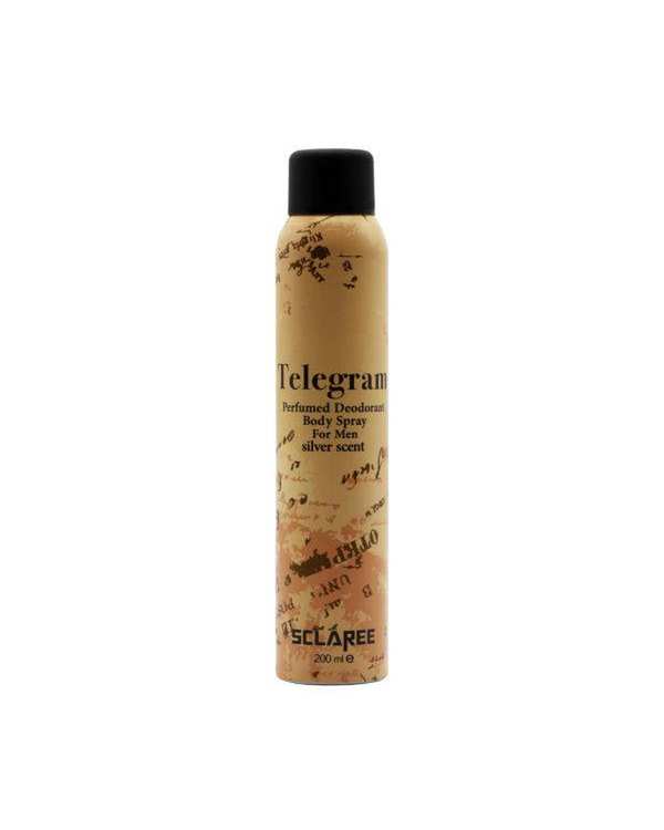 اسپری بدن اسکلاره Sclaree مدل تلگرام حجم 200ml بسته 2 عددی - تصویر 3