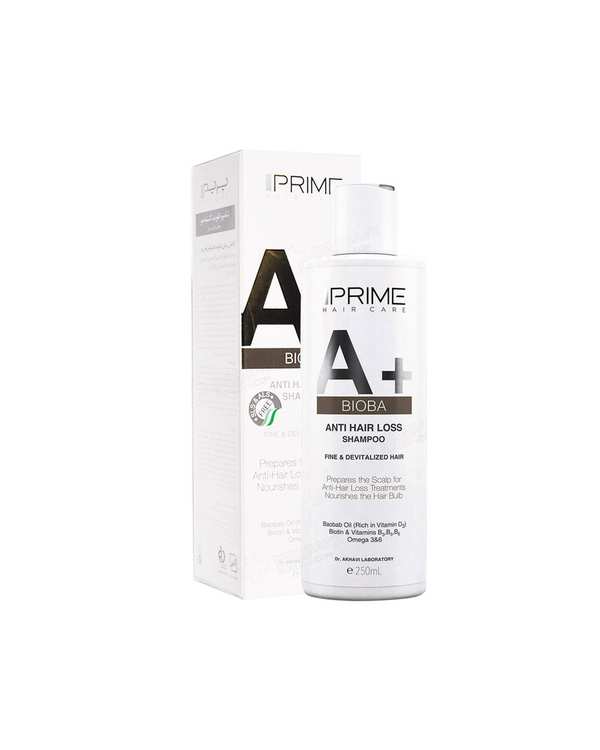 شامپو تقویت کننده و ضد ریزش پرایم Prime مدل +A حجم ۲۵۰ml - تصویر 3