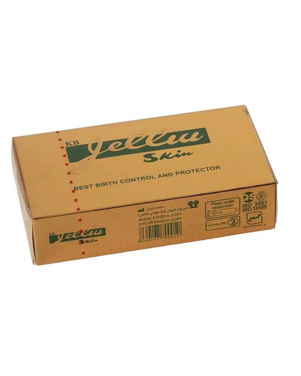 کاندوم جلیا Jellia مدل SKIN بسته 12 عددی