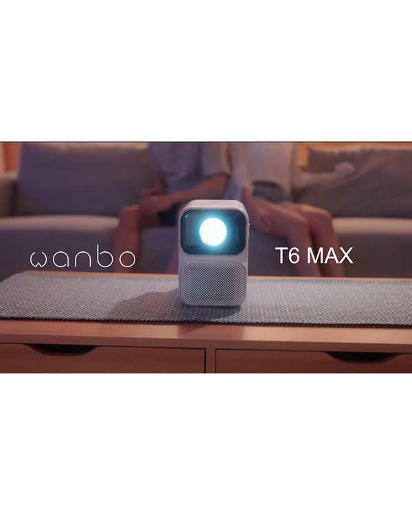 ویدئو پروژکتور سفید شیائومی WANBO T6 max - تصویر 7