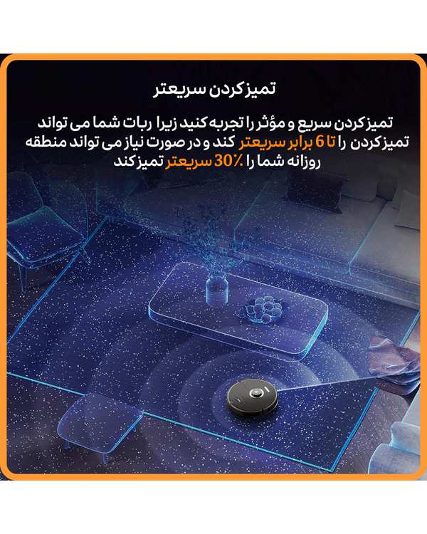 جارو رباتیک سفید شیائومی مدل Roborock S8 Pro Ultra - تصویر 11