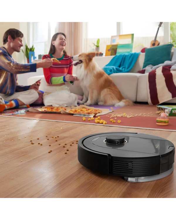 جارو رباتیک مشکی شیائومی مدل Roborock Q5 Pro Plus - تصویر 10
