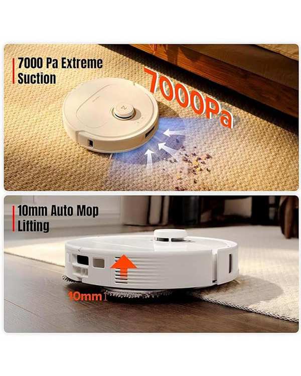 جارو رباتیک سفید شیائومی Roborock Q Revo Maxv - تصویر 7