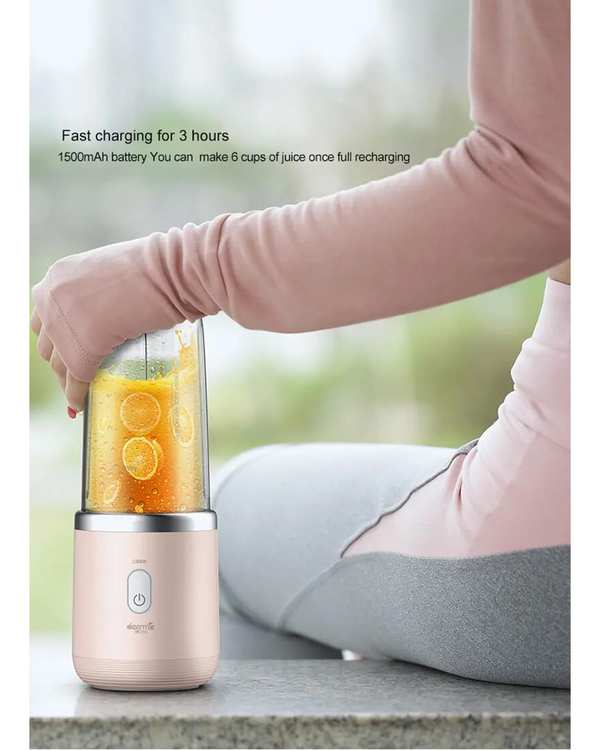 مخلوط کن صورتی شیائومی Deerma mini juice Blender Nu05 - تصویر 8
