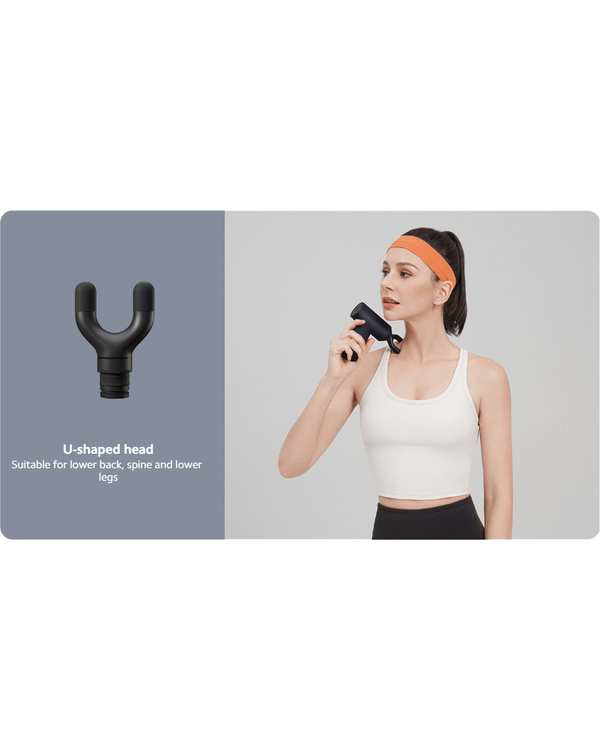 ماساژور تفنگی مشکی شیائومی Xiaomi Massage Gun Mini XMFG-M352 - تصویر 3