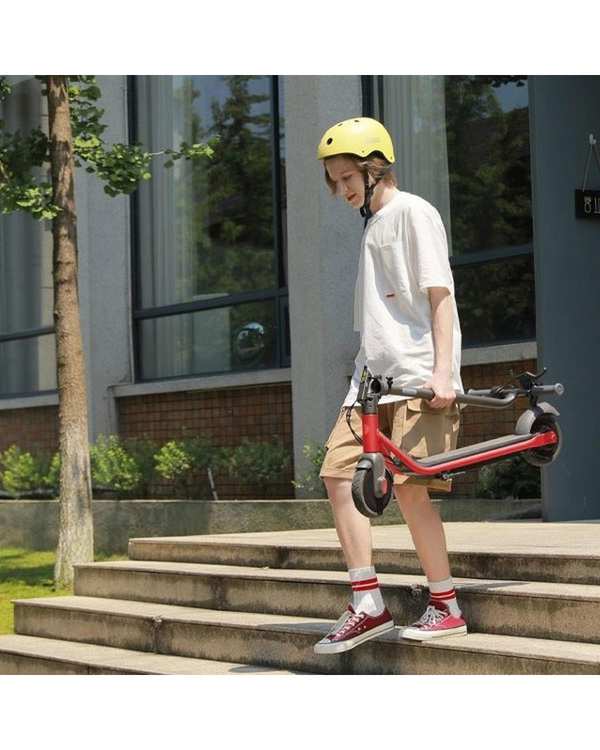 اسکوتر برقی قرمز شیائومی مدل Ninebot Kickscooter C15E - تصویر 4