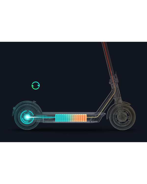 اسکوتر برقی مشکی ناین بات شیائومی مدل Ninebot KickScooter E25 - تصویر 8