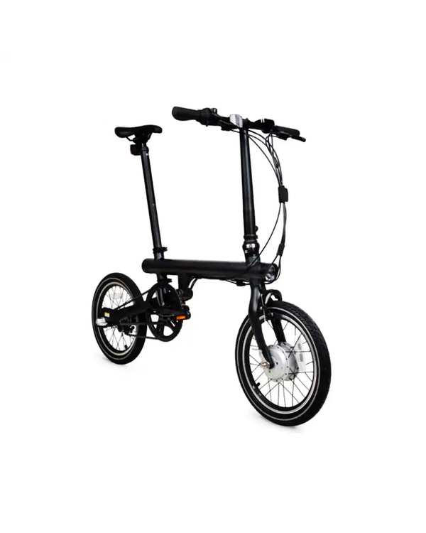 دوچرخه برقی تاشو مشکی شیائومی Mijia QiCycle Folding Electric Bike