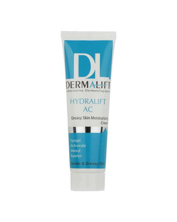 کرم مرطوب کننده پوست چرب درمالیفت Dermalift مدل Hydralift AC