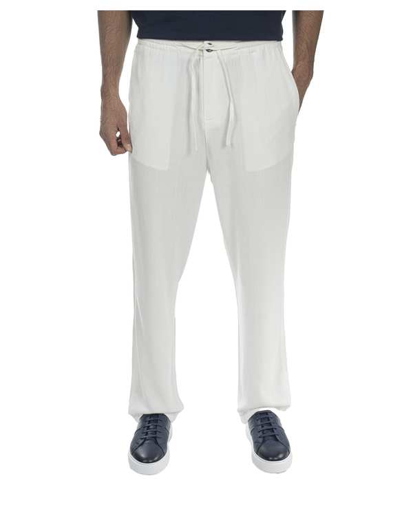 شلوار مردانه لینن شیری سوپردرای Superdry کد M17S40302T