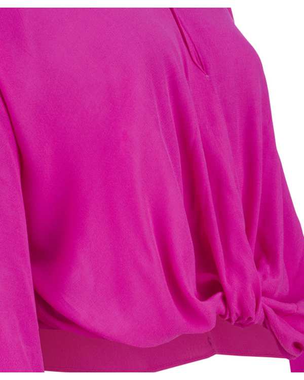بلوز زنانه سرخابی سرژه Serge کد 204593 - تصویر 3