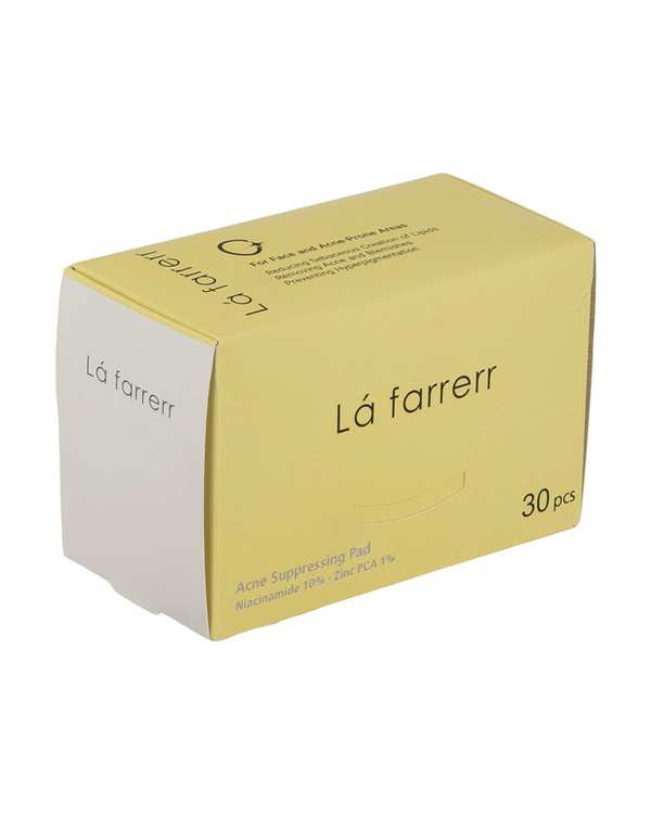 پد ضد آکنه لافارر La Farrerr حاوی نیاسین آمید 10% و زینک PCA 1% بسته 30 عددی - تصویر 5