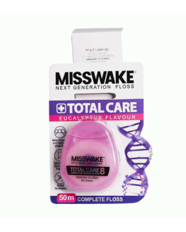 نخ دندان میسویک Misswake مدل توتال کر 8 Total Care