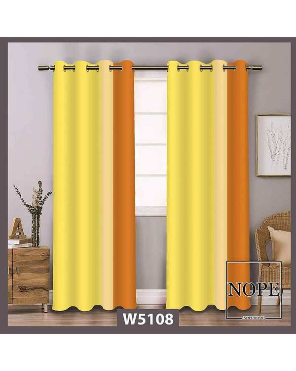 پرده مخمل نوپه هوم Nopehome مدل پانچی طرح چند رنگ کد W5108