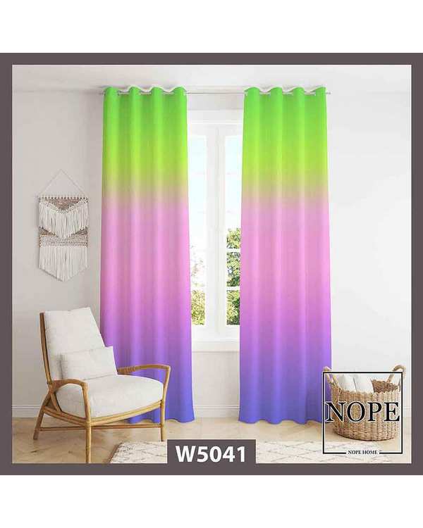 پرده مخمل نوپه هوم Nopehome مدل پانچی طرح سایه روشن کد W5041
