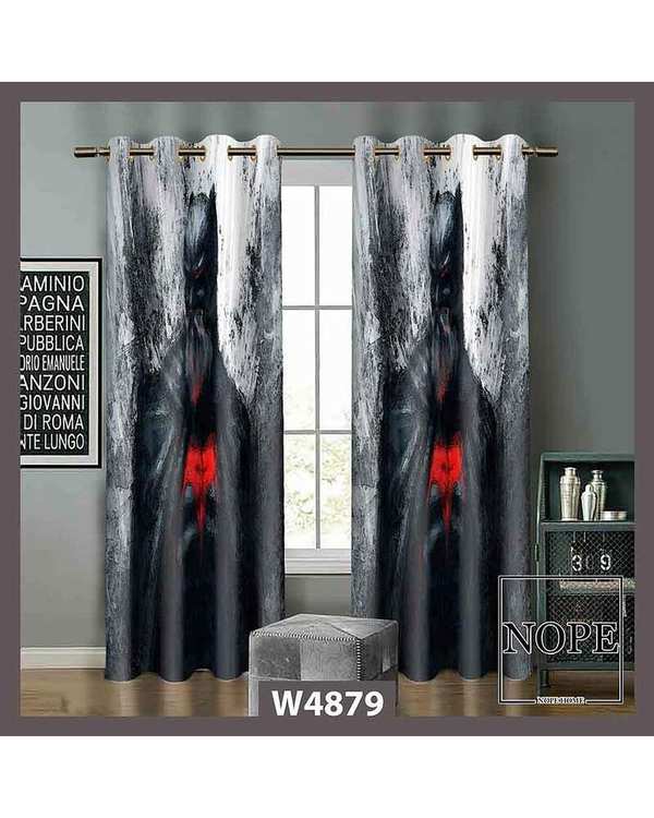 پرده کودک مخمل نوپه هوم Nopehome مدل پانچی طرح بتمن کد W4879