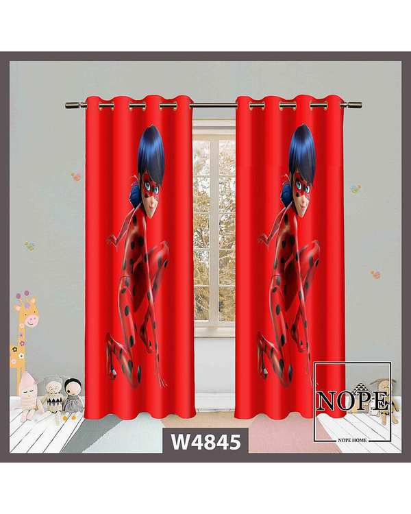 پرده کودک مخمل نوپه هوم Nopehome مدل پانچی طرح میراکلس کد W4845