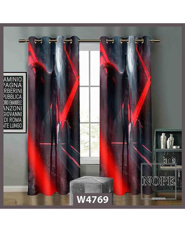 پرده کودک مخمل نوپه هوم Nopehome مدل پانچی طرح بتمن کد W4769