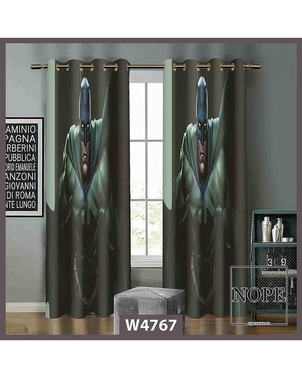 پرده کودک مخمل نوپه هوم Nopehome مدل پانچی طرح بتمن کد W4767