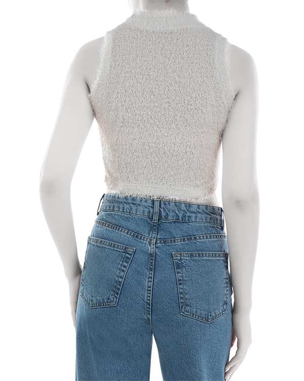 تاپ زنانه سفید سرژه Serge کد 203523 - تصویر 2